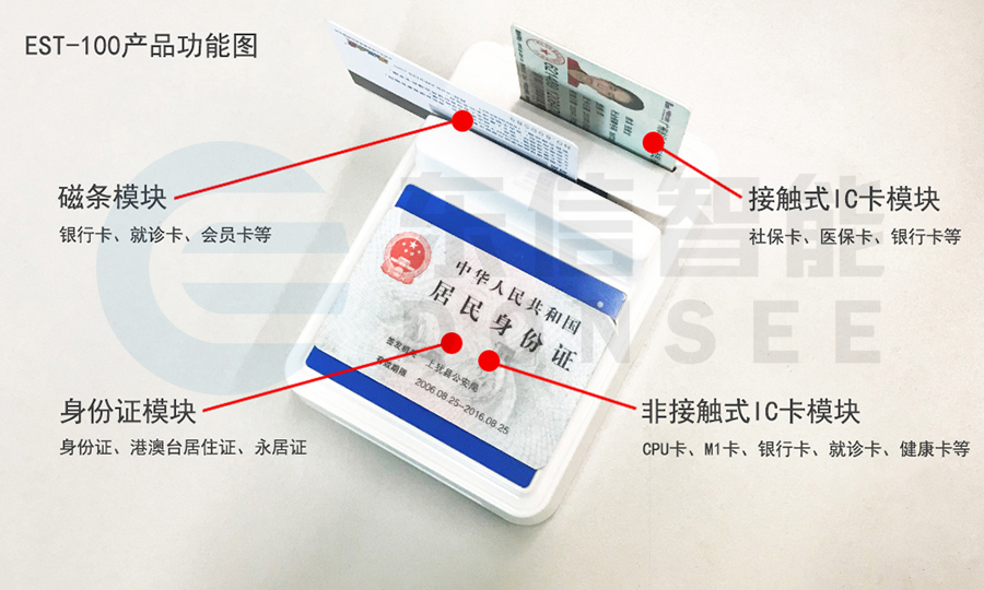 東信EST-100身份證社?？ㄗx卡器