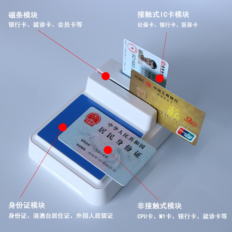 華大HD-100多功能社?？ㄗx卡器